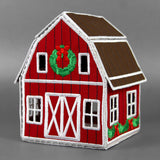 Christmas Barn in 3D (In-the-Hoop)