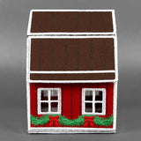 Christmas Barn in 3D (In-the-Hoop)