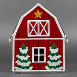 Christmas Barn in 3D (In-the-Hoop)