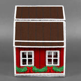 Christmas Barn in 3D (In-the-Hoop)