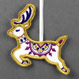 Festive & Fancy Reindeer Ornament (In-the-Hoop)