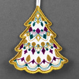 Festive & Fancy Tree Ornament (In-the-Hoop)
