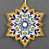 Festive & Fancy Snowflake Ornament (In-the-Hoop)