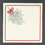 Christmas Coaster - Mistletoe (In-the-Hoop)
