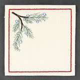 Christmas Coaster - Juniper (In-the-Hoop)
