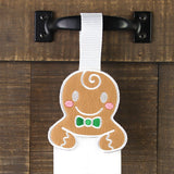 Christmas Gingerbread Towel Topper (In-the-Hoop)