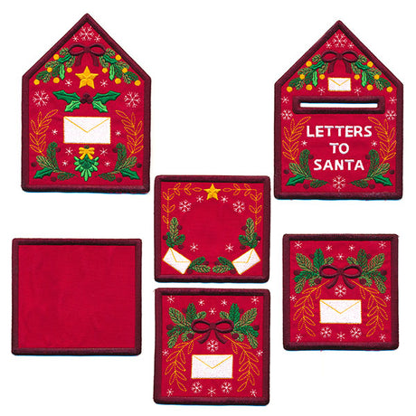 3D Christmas Mailbox (In-the-Hoop)