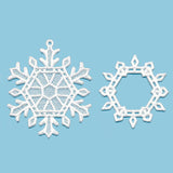 Snowflake Frame Ornament (Lace)