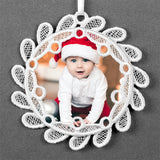 Wreath Frame Ornament (Lace)