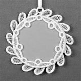 Wreath Frame Ornament (Lace)