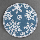 Winter Flurries Coaster (In-the-Hoop)