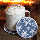 Winter Flurries Coaster (In-the-Hoop)