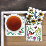 Radiant Robin Coaster (In-the-Hoop)