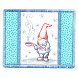 Gnome Mug Rug (In-the-Hoop)