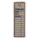 Library Card Bookmark (In-the-Hoop)