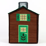 Cozy Cabin Tissue Box (In-the-Hoop)