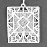 Sweet Moments Vintage Frame Ornament (Lace)