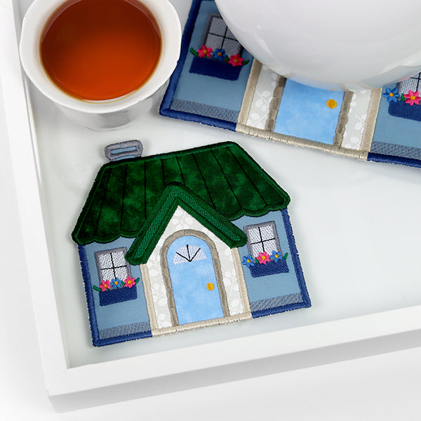 Home Sweet Home Trivet (In-the-Hoop)