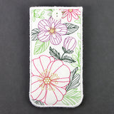 Blossoming Beauties Glasses Case (In-the-Hoop)