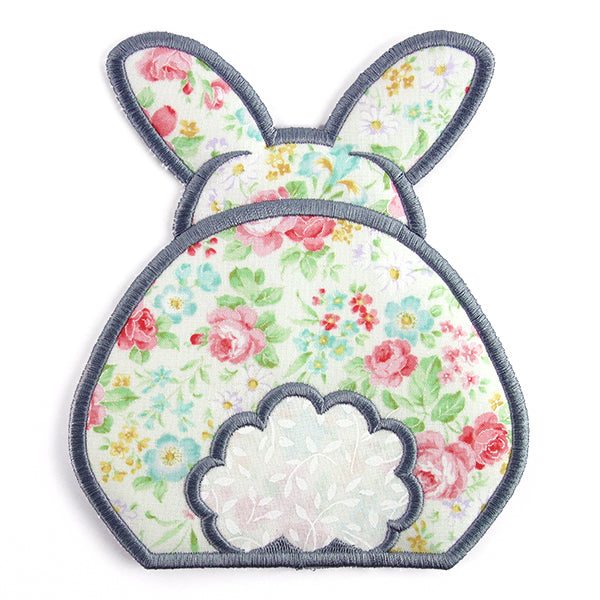 Rearview Bunny Trivet (In-the-Hoop)