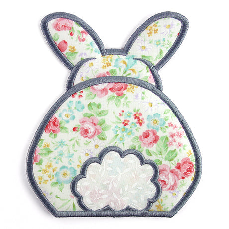 Rearview Bunny Trivet (In-the-Hoop)