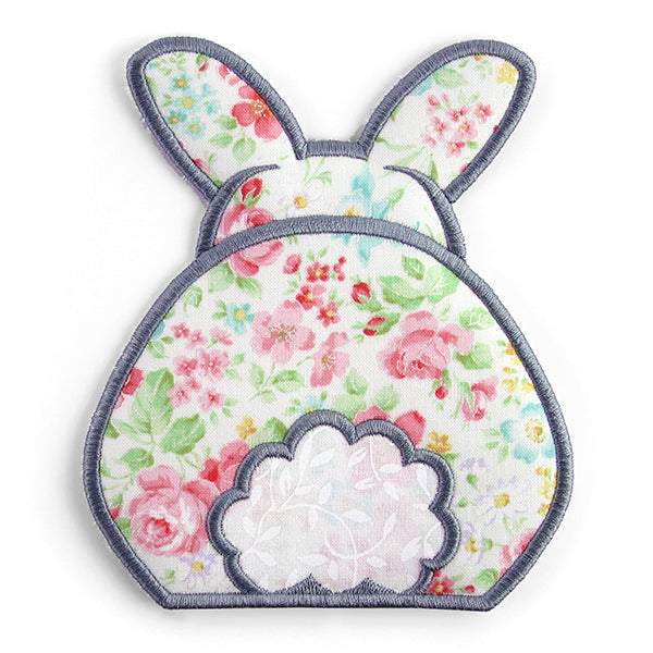Rearview Bunny Trivet (In-the-Hoop)