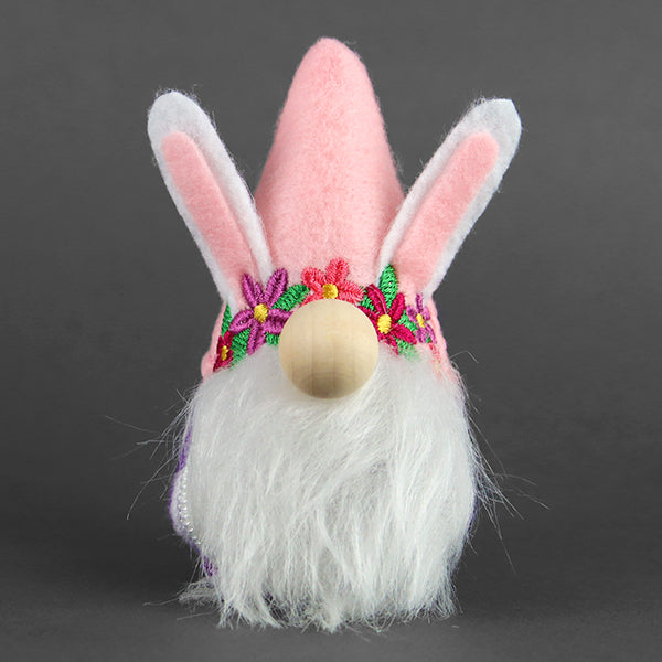 Easter Bunny Gnome Plushie (In-the-Hoop)