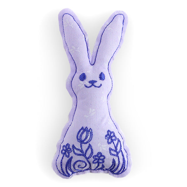 Rustic Spring Bunny Stuffie (In-the-Hoop)