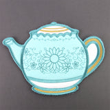Timeless Teapot Trivet (In-the-Hoop)