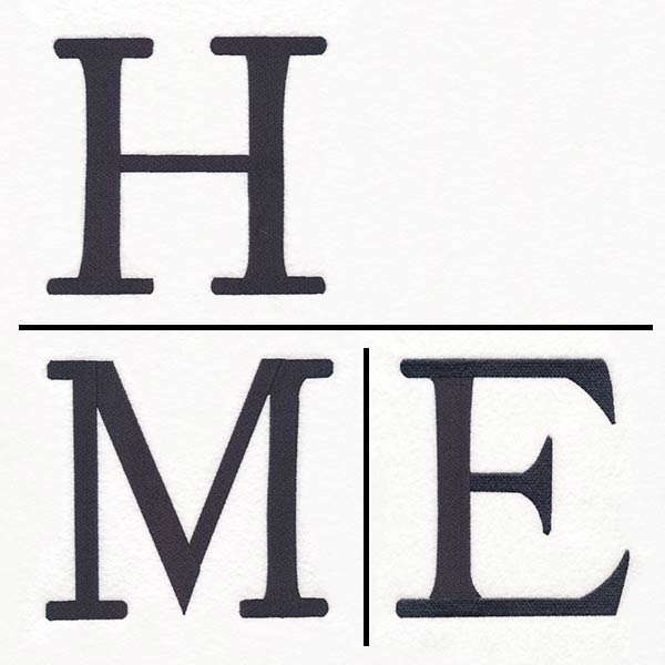 H-O-M-E Letters