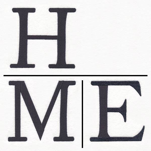 H-O-M-E Letters