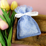 Fancy Drawstring Bag (Battenburg Lace)