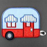 Retro Camper Trivet (In-the-Hoop)
