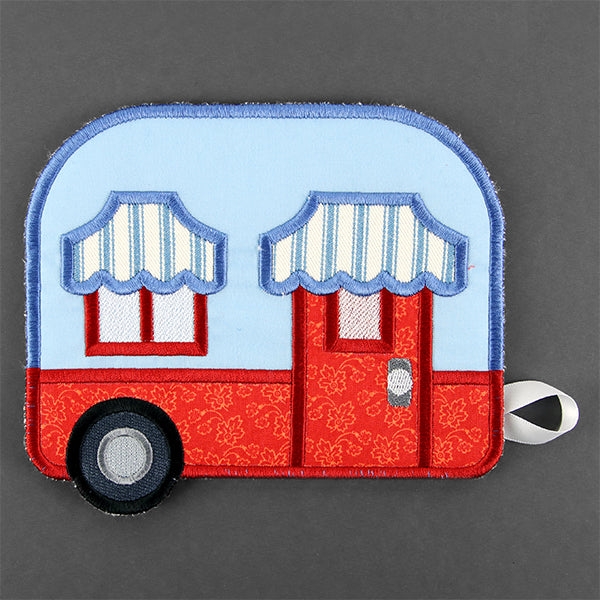 Retro Camper Trivet (In-the-Hoop)