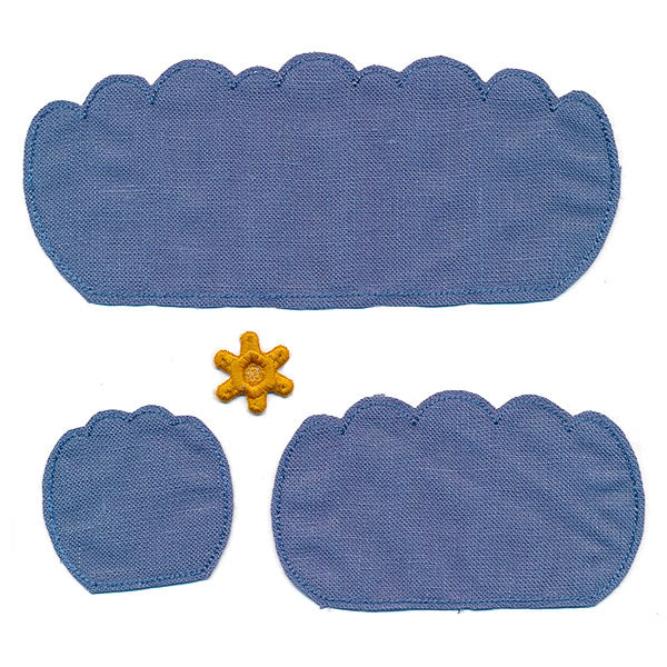 Fabric and Lace 3D Flower (In-the-Hoop)