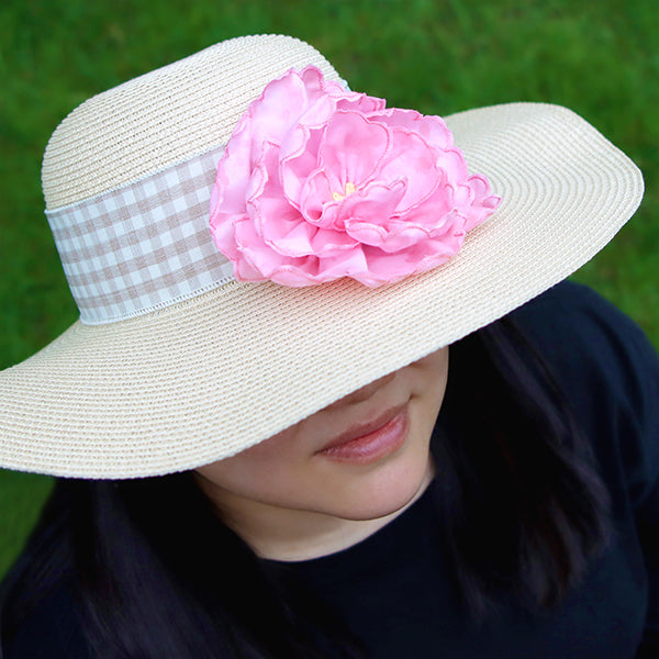 Fabric and Lace 3D Flower (In-the-Hoop)