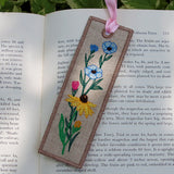 Summer Flowers Bookmark (In-the-Hoop)