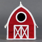Charming Birdhouse Barn in 3D (In-the-Hoop)