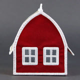 Charming Birdhouse Barn in 3D (In-the-Hoop)