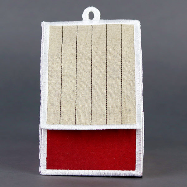 Charming Birdhouse Barn in 3D (In-the-Hoop)