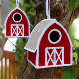 Charming Birdhouse Barn in 3D (In-the-Hoop)