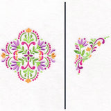 Summer Mandala Pillow Pair