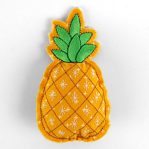 Summer Sweets - Pineapple Stuffie (In-the-Hoop)