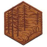 Hexagon Nature Coaster 4 (In-the-Hoop)