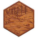 Hexagon Nature Coaster 5 (In-the-Hoop)