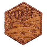 Hexagon Nature Coaster 5 (In-the-Hoop)