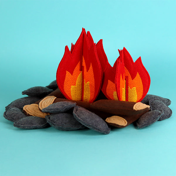 3D Campfire Set (In-the-Hoop)