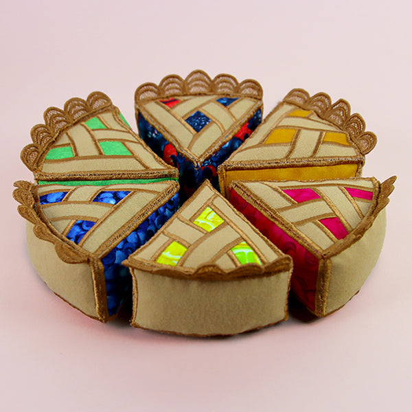 Cherry Pie Slice Pincushion (In-the-Hoop)