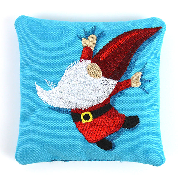 Hang on Tight Gnome Cornhole Bag (In-the-Hoop)