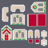3D Christmas Village - Country Church (In-the-Hoop)